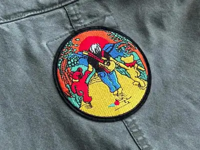 Vintage Grateful Dead M-65 Field Jacket Size L, View more