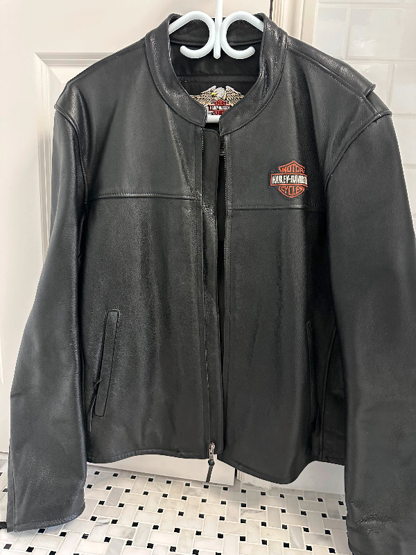 Harley Davidson leather jacket in Men's in Sudbury
