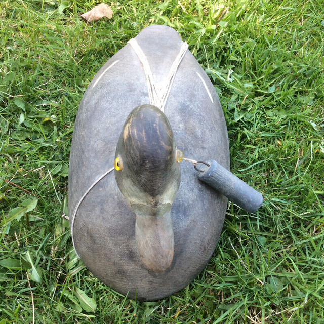 Vintage Wooden Duck Decoy in Arts & Collectibles in Ottawa - Image 4