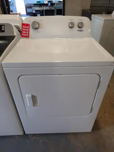 Whirlpool "29" White Top Load Electric Dryer on Sale‼️, View more