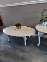 Coffee table and end table 