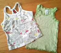 Camisole Baby Gap 3 ans + camisole MEXX 3-4 ans fille
