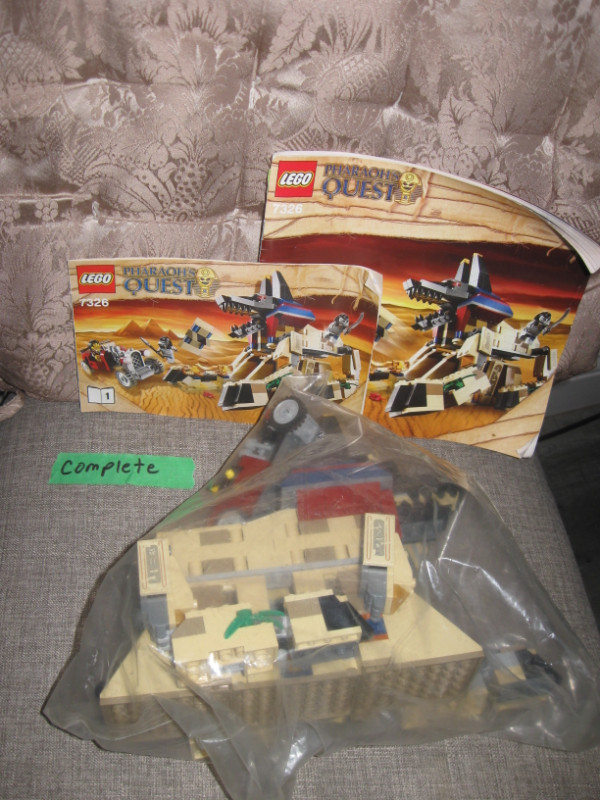 Vintage Complete Pharaoh’s Quest Rise Of The Sphinx Set 7326 in Toys & Games in Brantford
