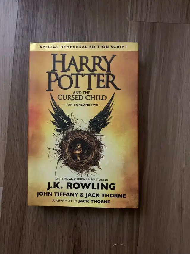 Harry Potter and the Cursed Child book