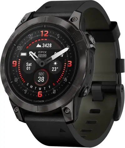 Garmin epix Pro (Gen 2) – Sapphire Edition - 51 mm: One of the very few Garmins with the latest Elev...
