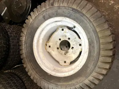 Carlysle 23 X 10.5 X 12 tires/rims for garden tractor riding, View more