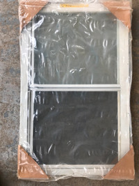 Neuve fenêtre guillotine verre simple en aluminium