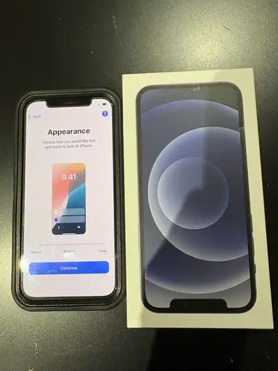 iPhone 12-64 gig with Otterbox case, View more