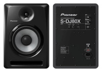 Pioneer Powered Speakers (Black Pair) Model S-DJ80X 8”
