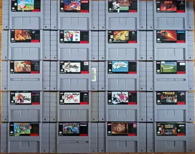 Jeux SNES super Nintendo prix sur demande., View more