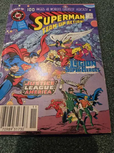 BEST OF DC BLUE RIBBON DIGEST #66, SUPERMAN TEAM-UP ACTION, , View more