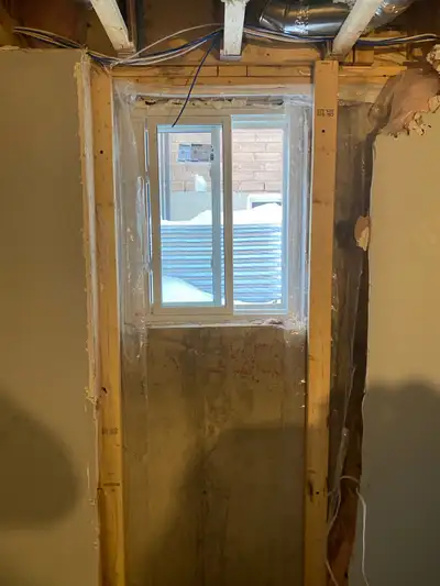 Egress window side door, View more