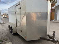 7x14 v-nose cargo trailer 