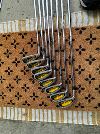 Nike golf irons, 4-PW, AW. Left handed