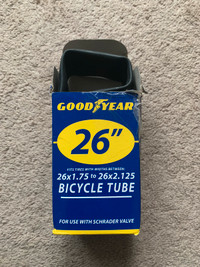 Goodyear Bicycle Tube 26” x 1.75” -2.125- Black