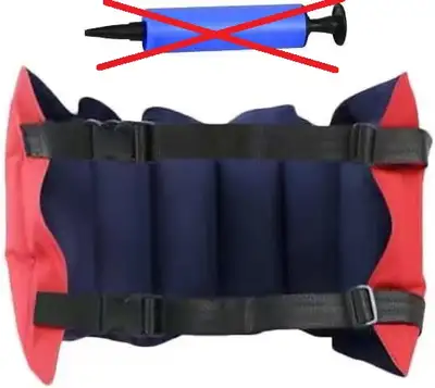 1pcs Inflatable Swim Belt Pool Flotation Belt Portable Waist Flo, View more