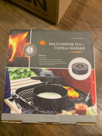  Cast Iron Multi-Purpose Pot, Tortilla Warmer