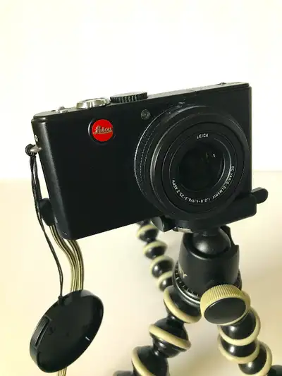Leica D Lux 3 with Leather Case