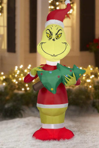 New 6’ grinch Christmas inflatable 