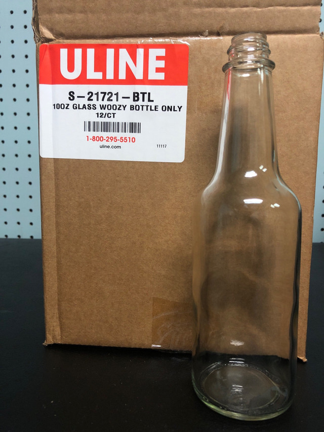 10 oz Glass Bottles in Industrial Kitchen Supplies in Renfrew