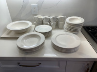 Nautica Arctic white table ware dishes