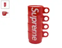 Supreme Stacking Cups (Set of 4) - Coffee