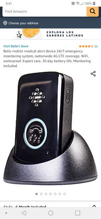 Bell Mobile Medical Alert Device. Brand new.