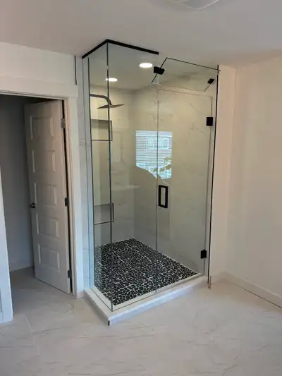 Guaranteed quality work! I install and repair tile, natural stone - Custom Showers - Kitchen & Washr...