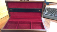 Lot of Cufflinks Crosses Tie Clips and Jewelry Box