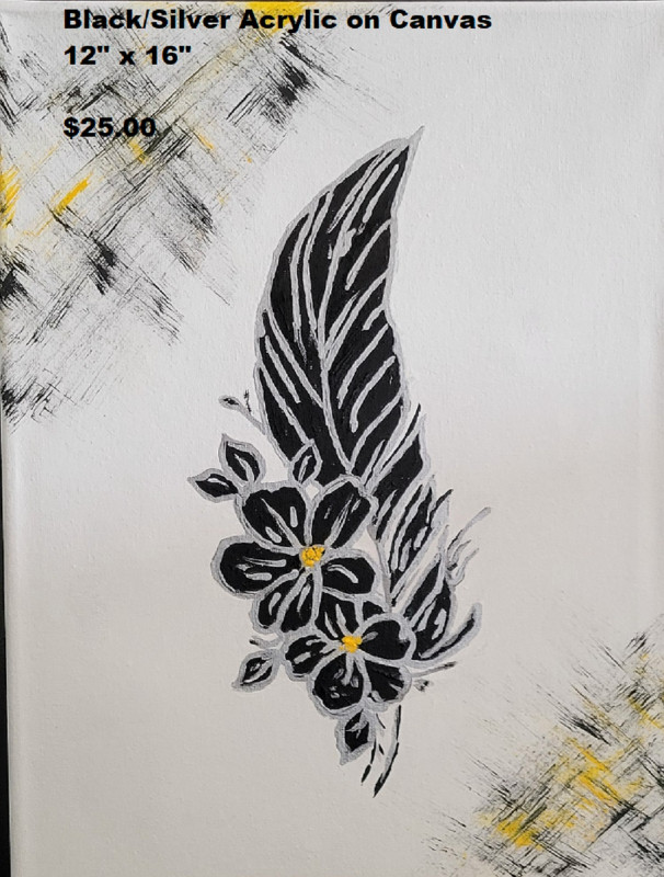 ORIGINAL HAND PAINTED ART WORK in Home Décor & Accents in Peterborough - Image 4