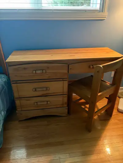 Juvénile - Mobilier complet de chambre en bois - lit simple, View more
