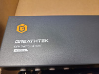Greathtek GHT-S7412H2  HDMI 4 port dual monitor USB KVM switch
