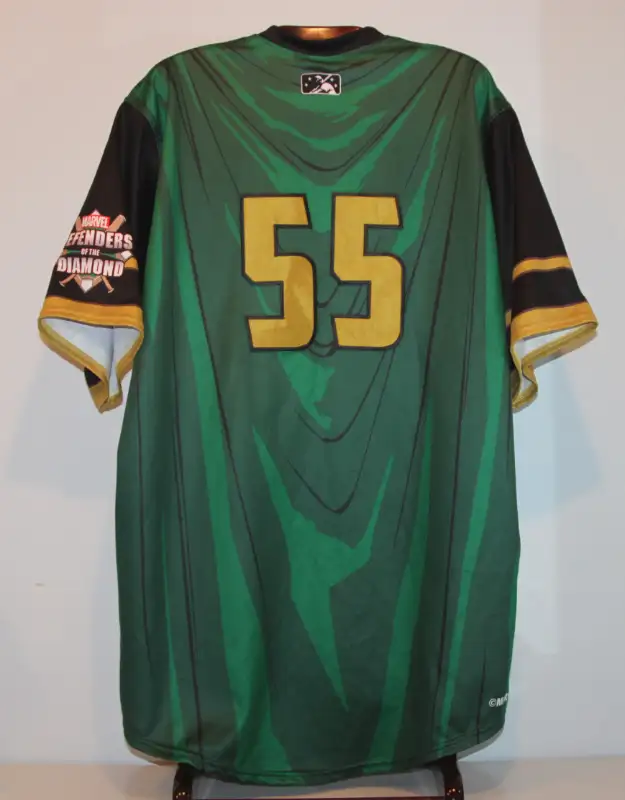 INDIANAPOLIS INDIANS MARVEL DEFENDERS OF THE DIAMOND JERSEY in Baseball & Softball in City of Toronto - Image 3