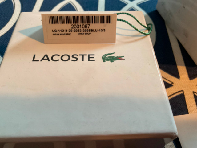 Lacoste watch in Jewellery & Watches in Fredericton - Image 3