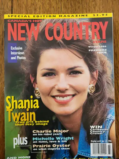 1996 CANADA'S HOT NEW COUNTRY MAGAZINE, View more