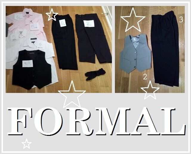 WEDDING Boys MIX n MATCH !! Sizes 12M, 2T, 3T, 4T, 5T, 6