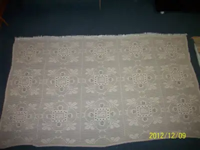 crochet blanket / couverture au crochet, View more