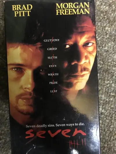 Seven Movie Vintage VHS Cassette Tape, View more