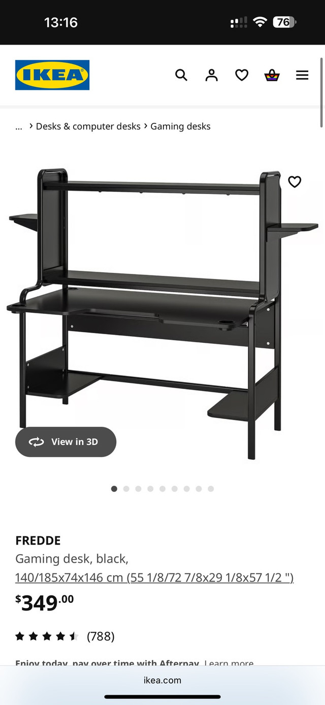 Ikea PC Gaming Desk for sale in Desks in City of Toronto