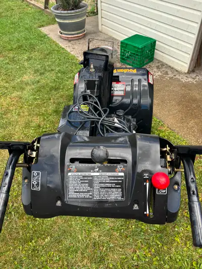 Poulan Pro snowblower, View more
