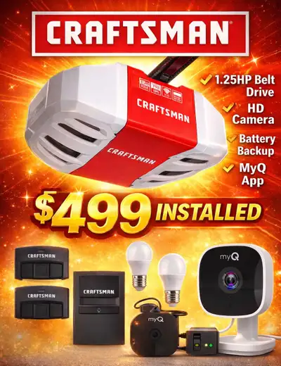 Craftsman BELT Camera Chamberlain Garage Door Opener , View more