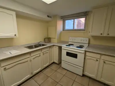2-bed. basement, 2 min walk to the Hospital (UTILITIES INCLUDED)