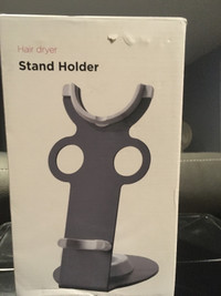 Hair dryer stand