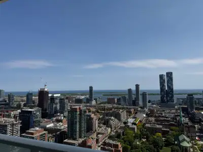Queen/Yonge 1bdrm high floor FreeWATER&INTERNET $2200