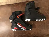 Kids Rossingnol skate ski boots size 38