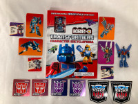 Transformer Kre-o book ; Milton Bradley Action Cards $40 OBO