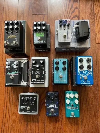 Guitar pedals, View more