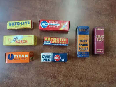 Vintage Spark Plug Collection Starter Pack, View more