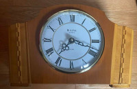 Vintage Bulova Mantel Chimes Collection Clock.