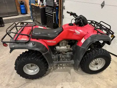 Starts and runs great, 2- wheel drive, 5-speed semi automatic with reverse, brand new tires, brand n...